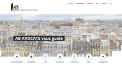 Desktop Screenshot of ab-avocats-immobilier.com